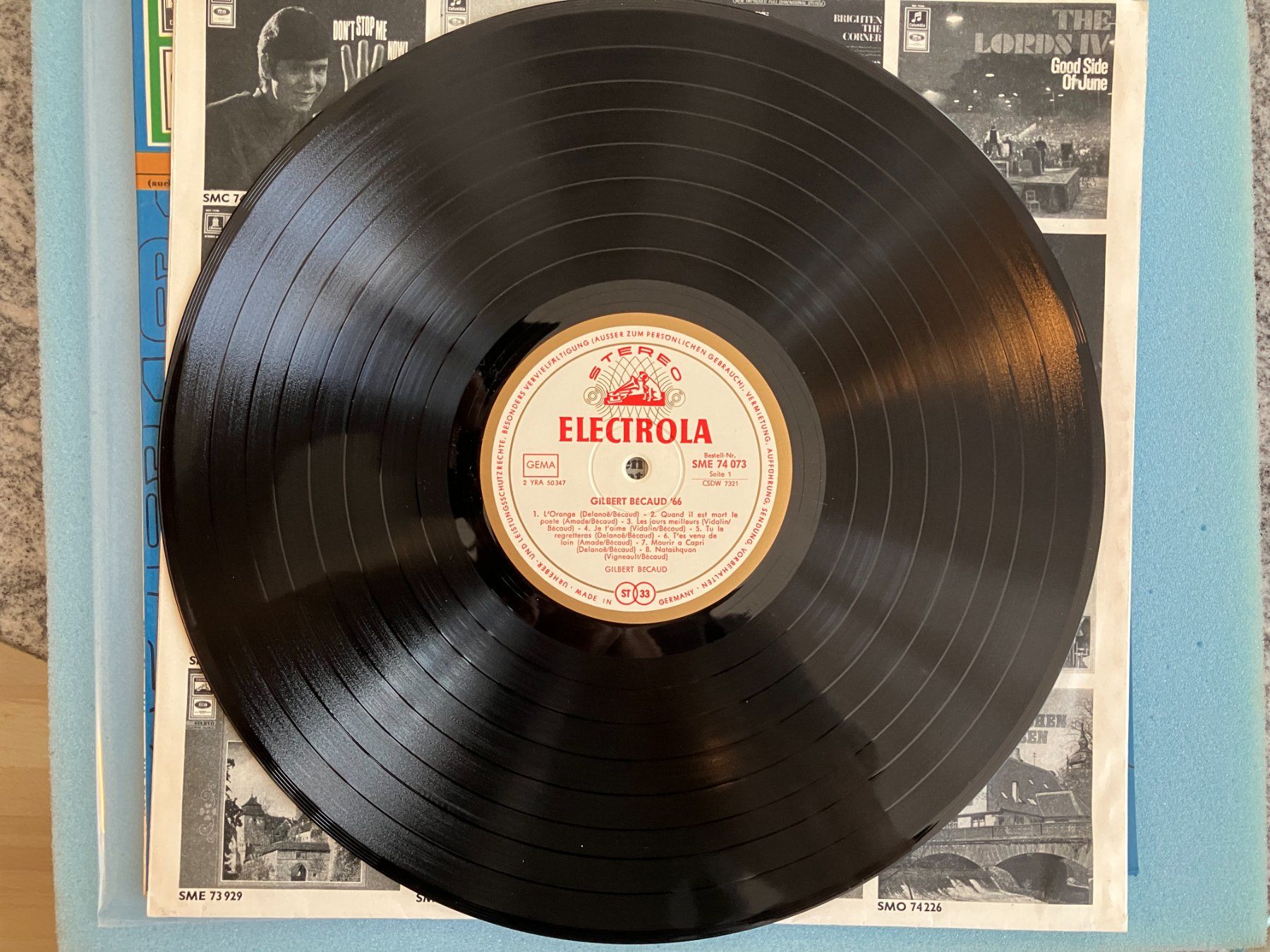 Dischi in vinile: Gilbert Bécaud – Usato da Aarwangen venduto da Jukebox3 6
