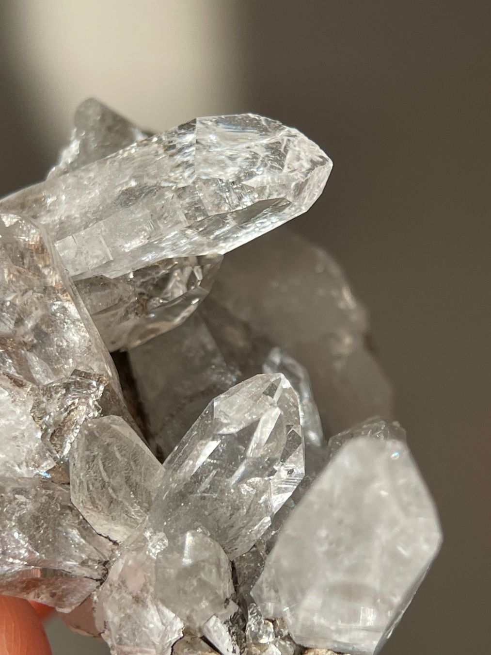 Mineralien & Heilsteine: Tibet-Quarz |Kristallstufe- Matrix – Neu (gemäss Beschreibung) aus Schiers von sisikristall 2