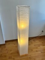 Stehlampe Papier weiss rechteckig