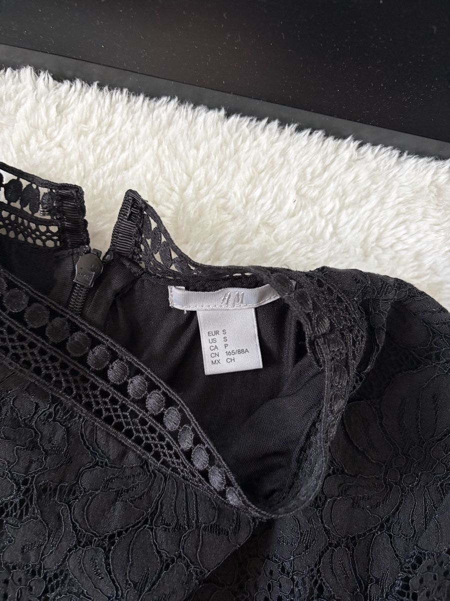 H&M Vestiti: Black lace dress H&M – Usato da Zürich venduto da Abu95 4