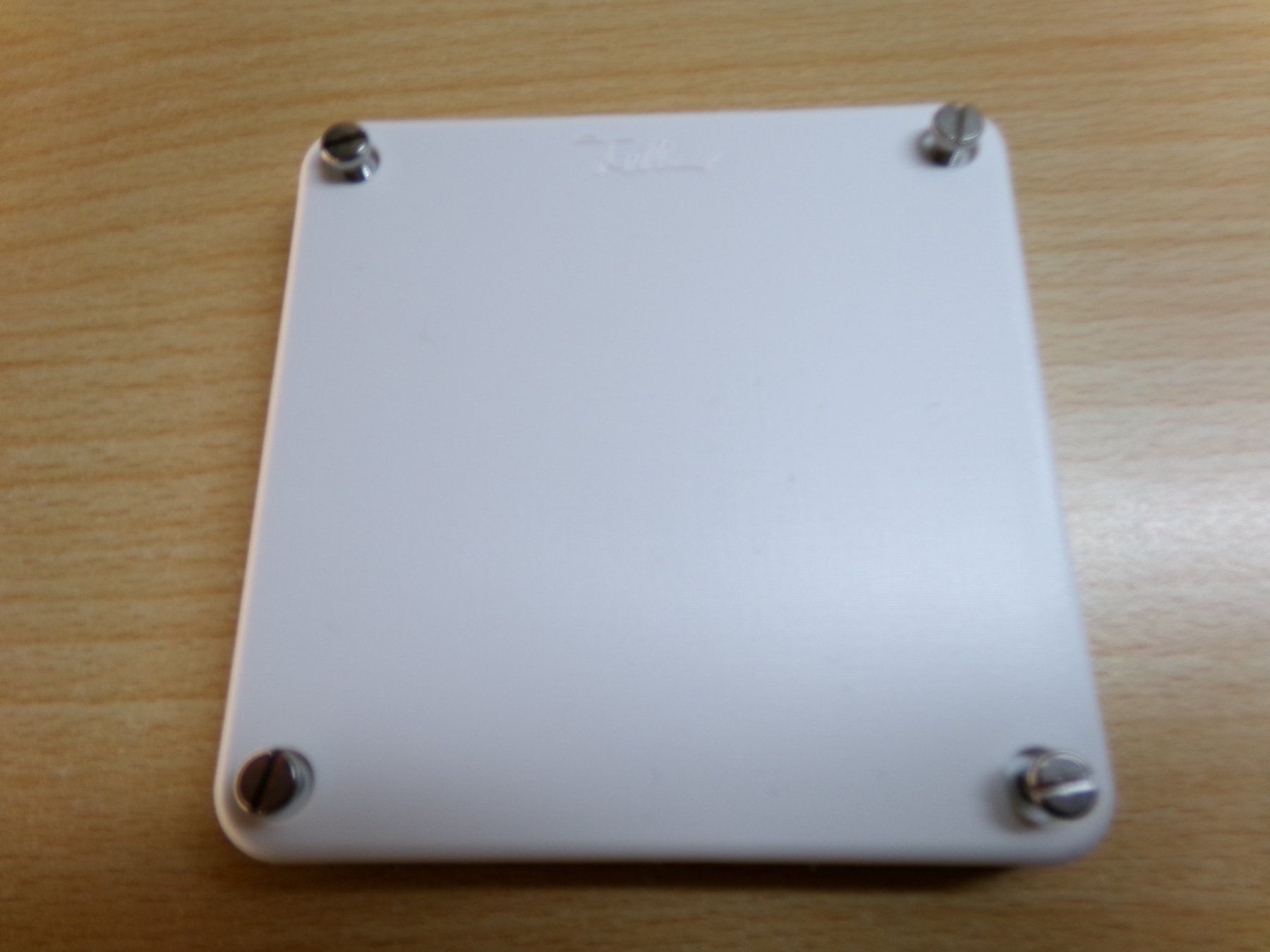 Spine: Feller NEVO Blinddeckel weiss – Nuovo (secondo la descrizione) da Hombrechtikon venduto da HGK50 1