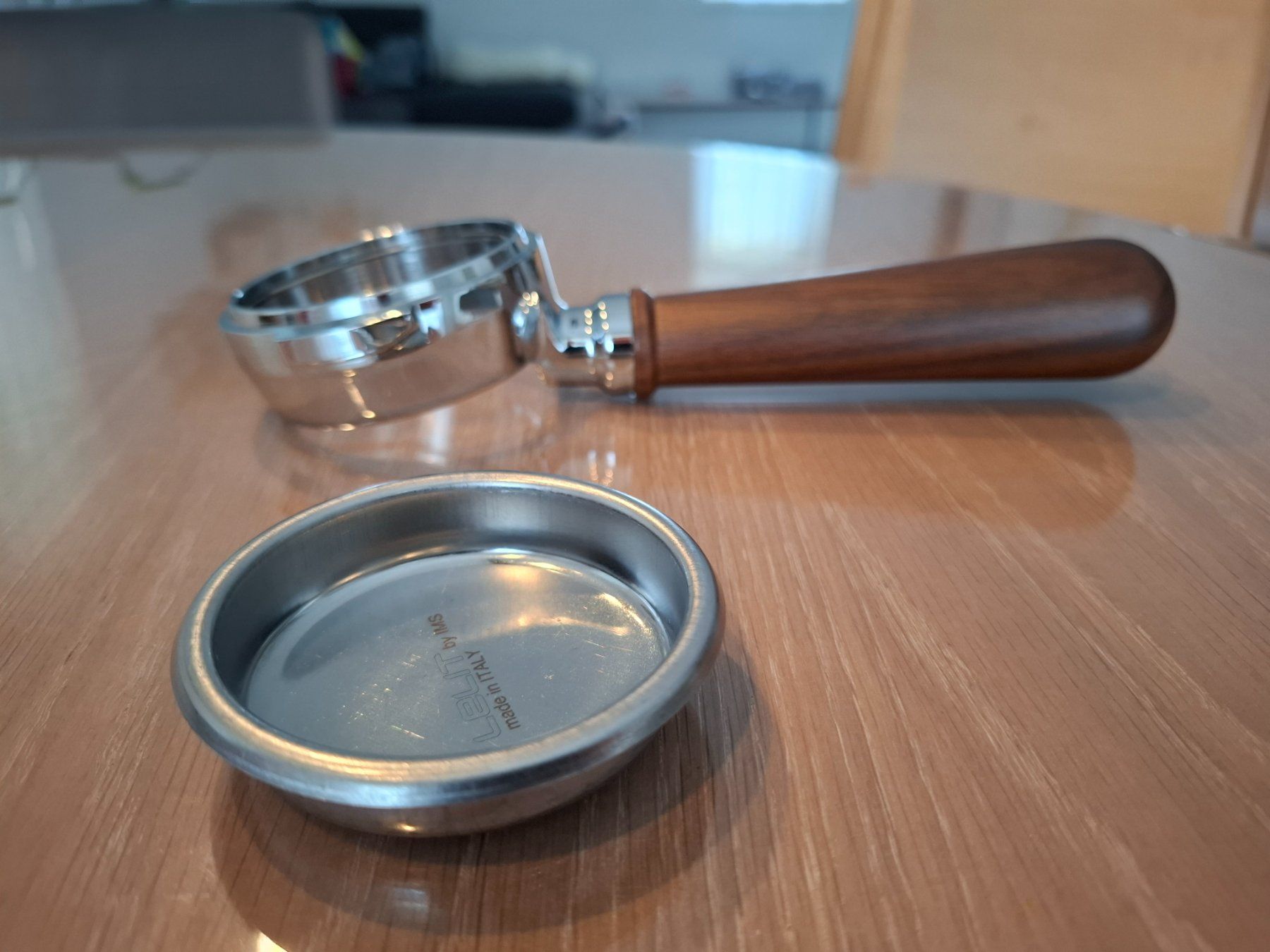 Kaffeemaschinen & Espressomaschinen: LELIT Siebträger mit Holzgriff und Blindsieb gebraucht – Gebraucht aus Grosswangen von michelli. 2