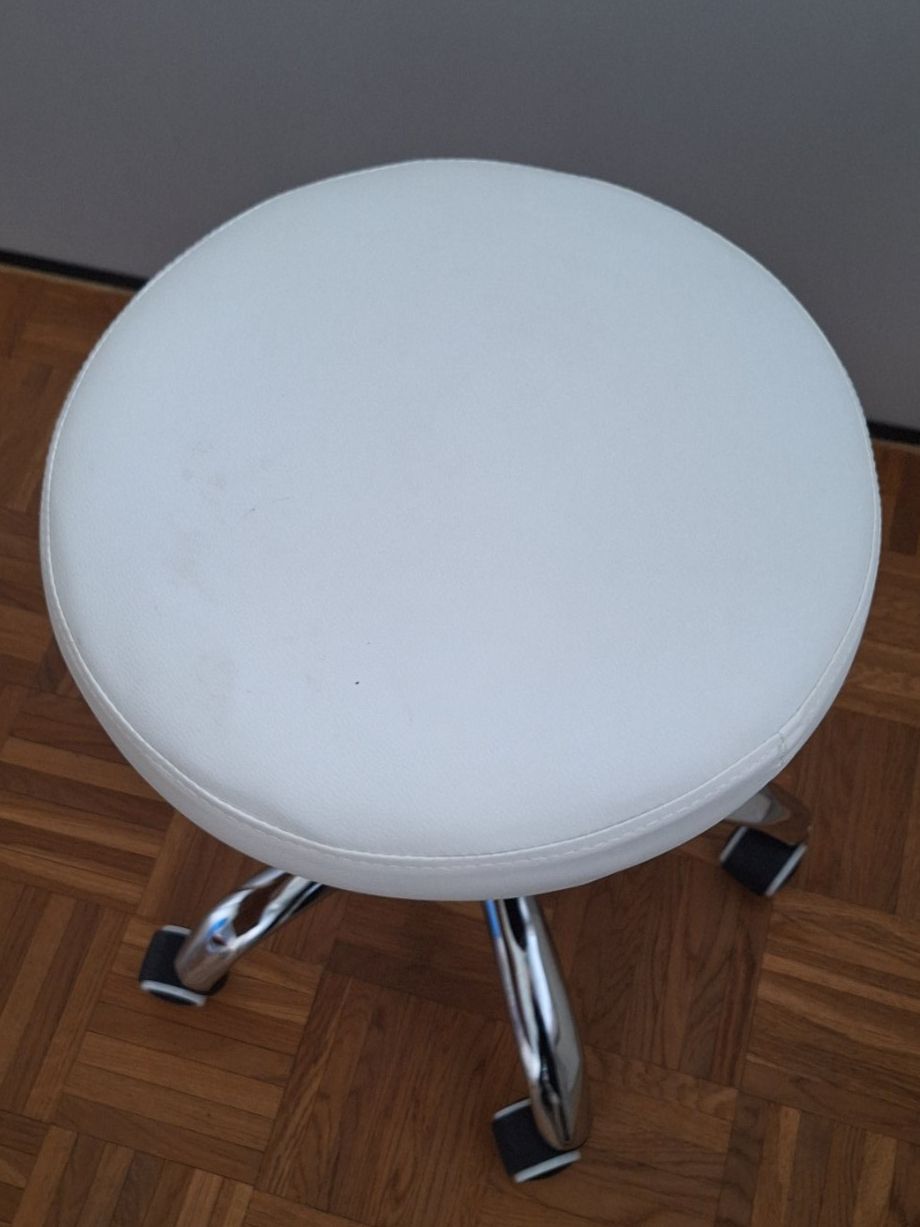 Sgabelli: Rollhocker weiss – Usato da Niederrohrdorf venduto da Papillon_47 1