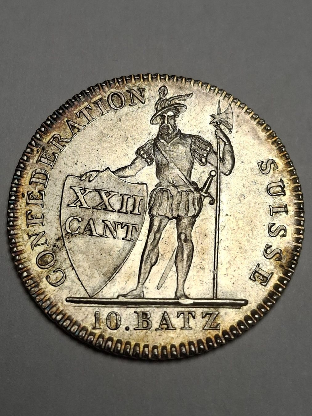 Tutti le monete: 10 Batzen 1823 Waadt – Usato da Zürich venduto da al-dea
