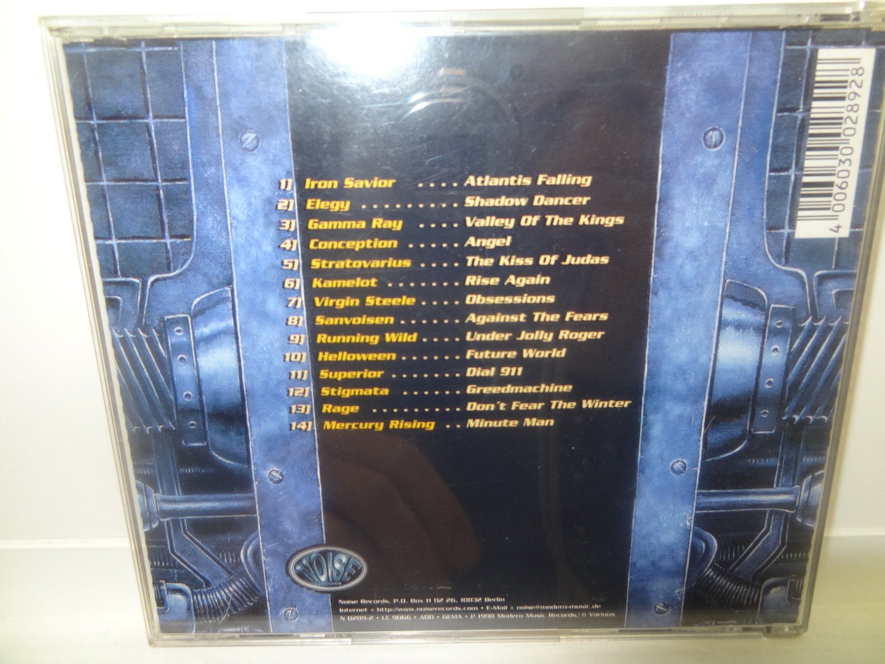 CD: Various, Power Of Metal - Second Attack – Usato da luzern venduto da musicandart 1