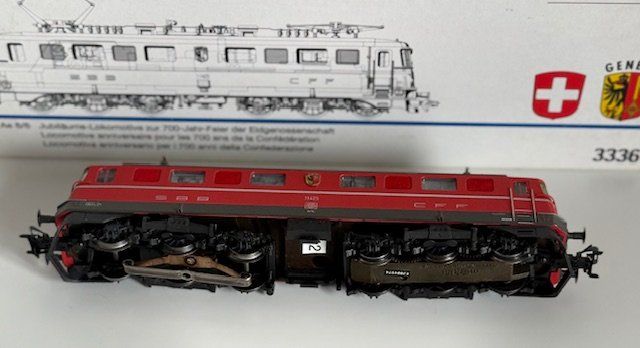 Märklin Modellini di ferrovie: Märklin 3336, Ae 6/6 Genève, Digital – Usato da Vésenaz venduto da Nicodesavoie 4