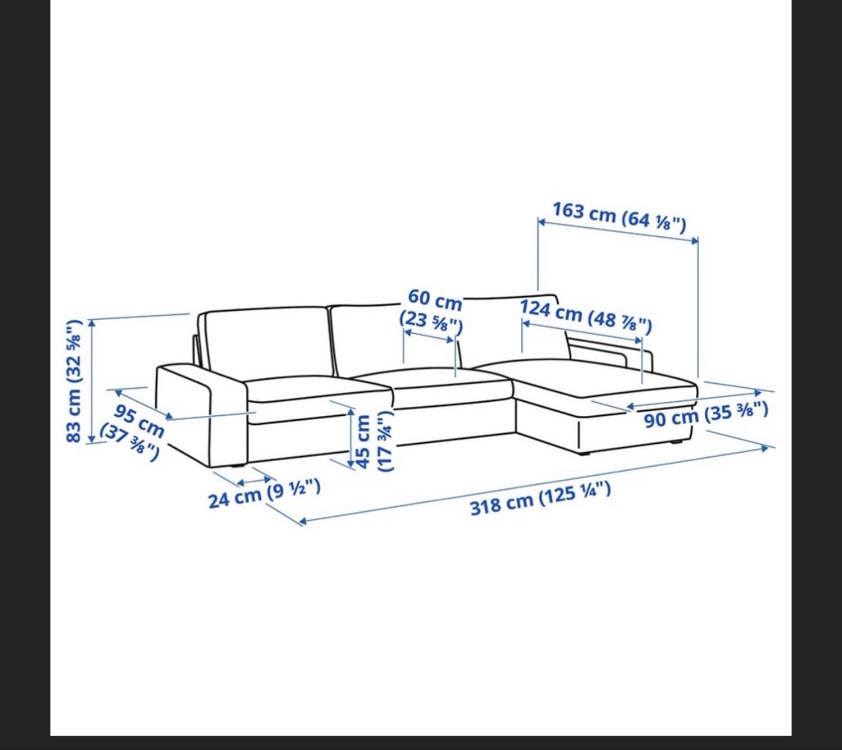 Sofas: Ecksofa Kivik Ikea – D'occasion à Zürich par P.s.14 1