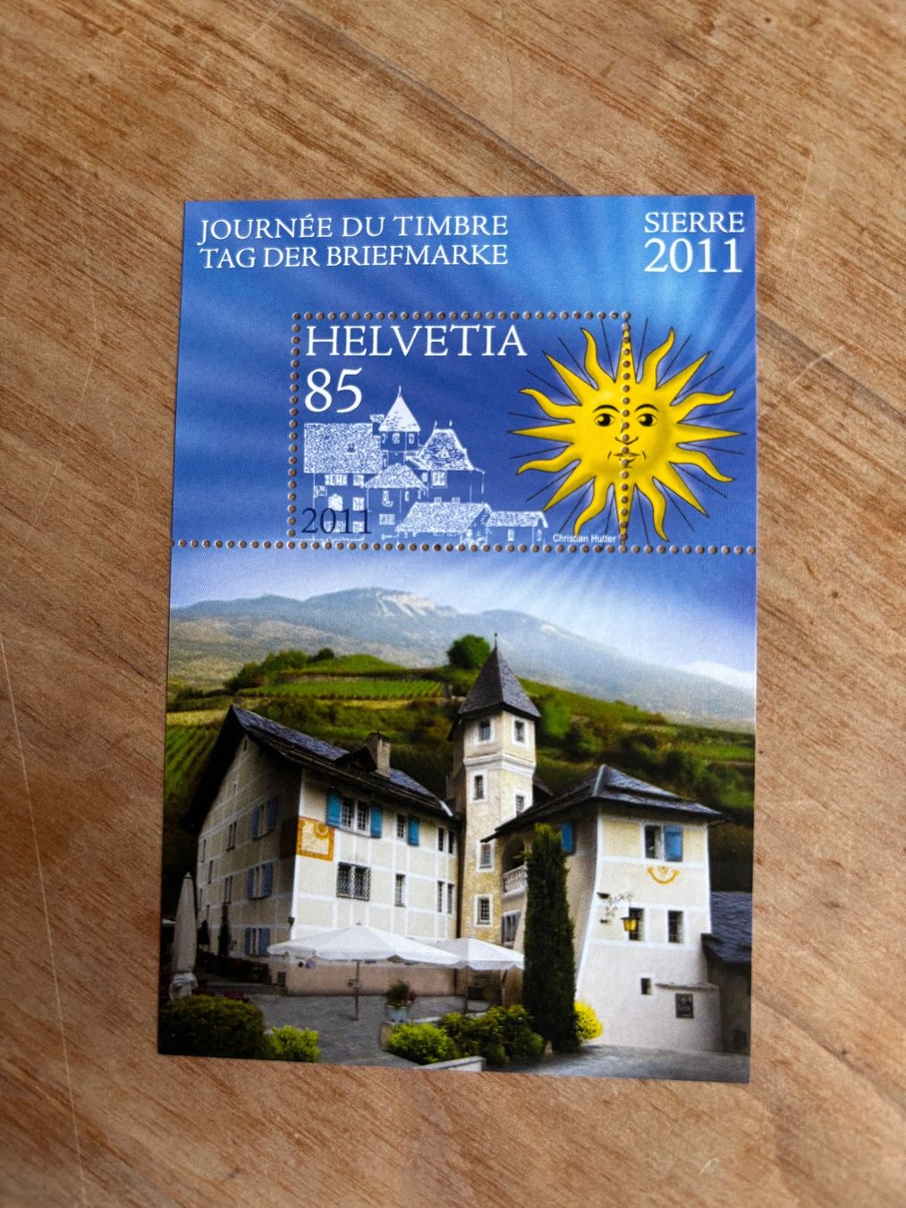 Tutti i francobolli: Tag der Briefmarke postfrisch Sierre 2011 – Nuovo (secondo la descrizione) da Seftigen venduto da Muggelwomb