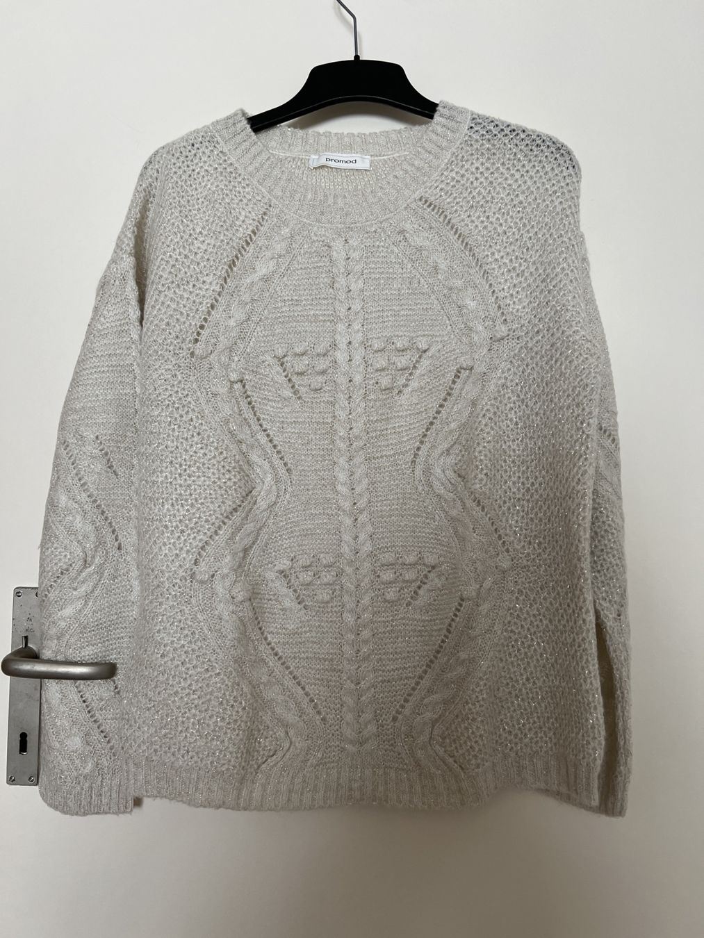 Promod Pullover & Sweatshirts: PROMOD Jumper Beige & Gold CH M – Gebraucht aus Horgen von linuxrp