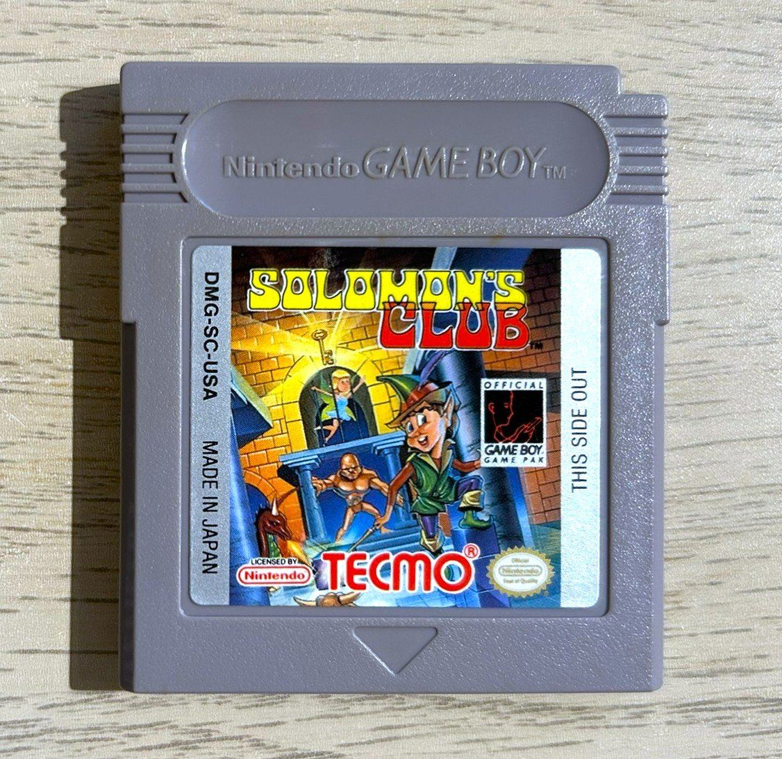 Nintendo Spiele: Solomon's Club Gameboy – Gebraucht aus St. Gallen von Alpine.Arcade