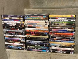 Mega lot de 60 DVD films diverses.