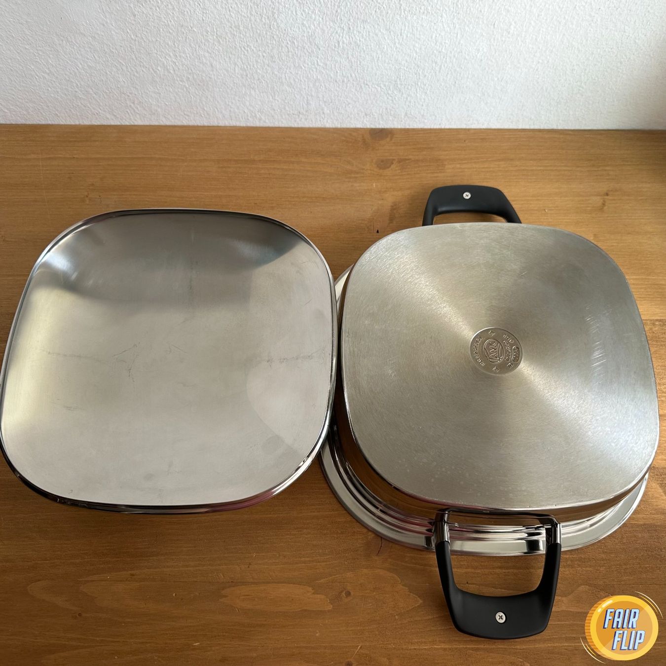 Amc Padelle: AMC Pfanne 32cm mit Deckel – Usato da Luzern venduto da fairflip 4