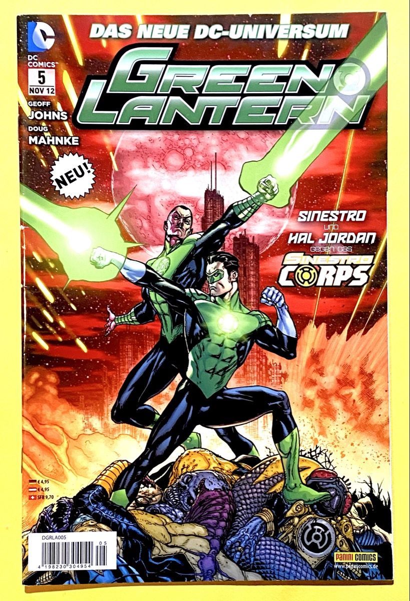 Fumetti: Green Lantern Comic Nr. 5 DC Comics, PANINI – Nuovo (secondo la descrizione) da Zuerich venduto da SonderArt-Wertgut