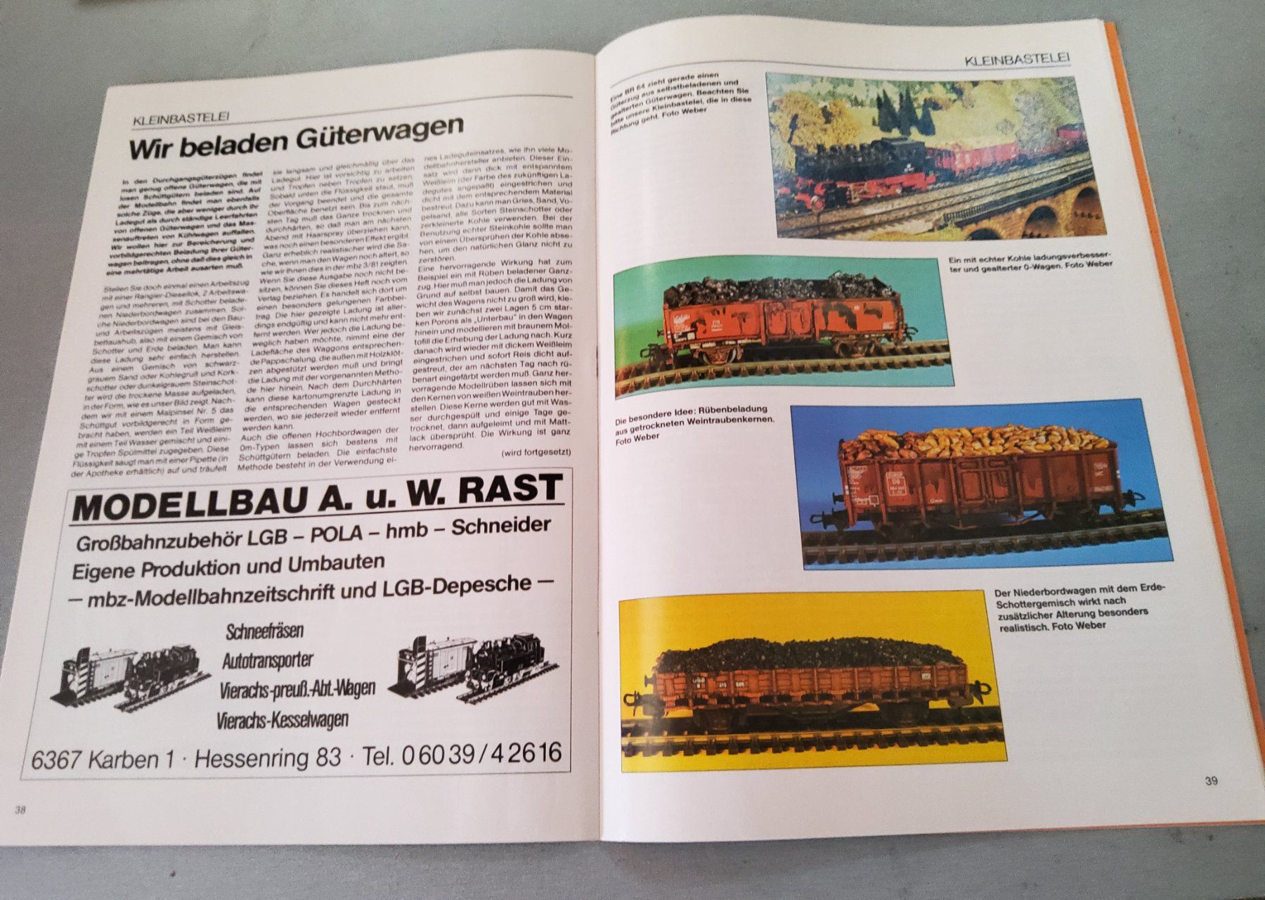 Riviste & Magazine: 2 mbz Modellbahn-Zeitschrifzen 4/1981 + 5/1995 – Usato da Grüningen venduto da VENOM59 2
