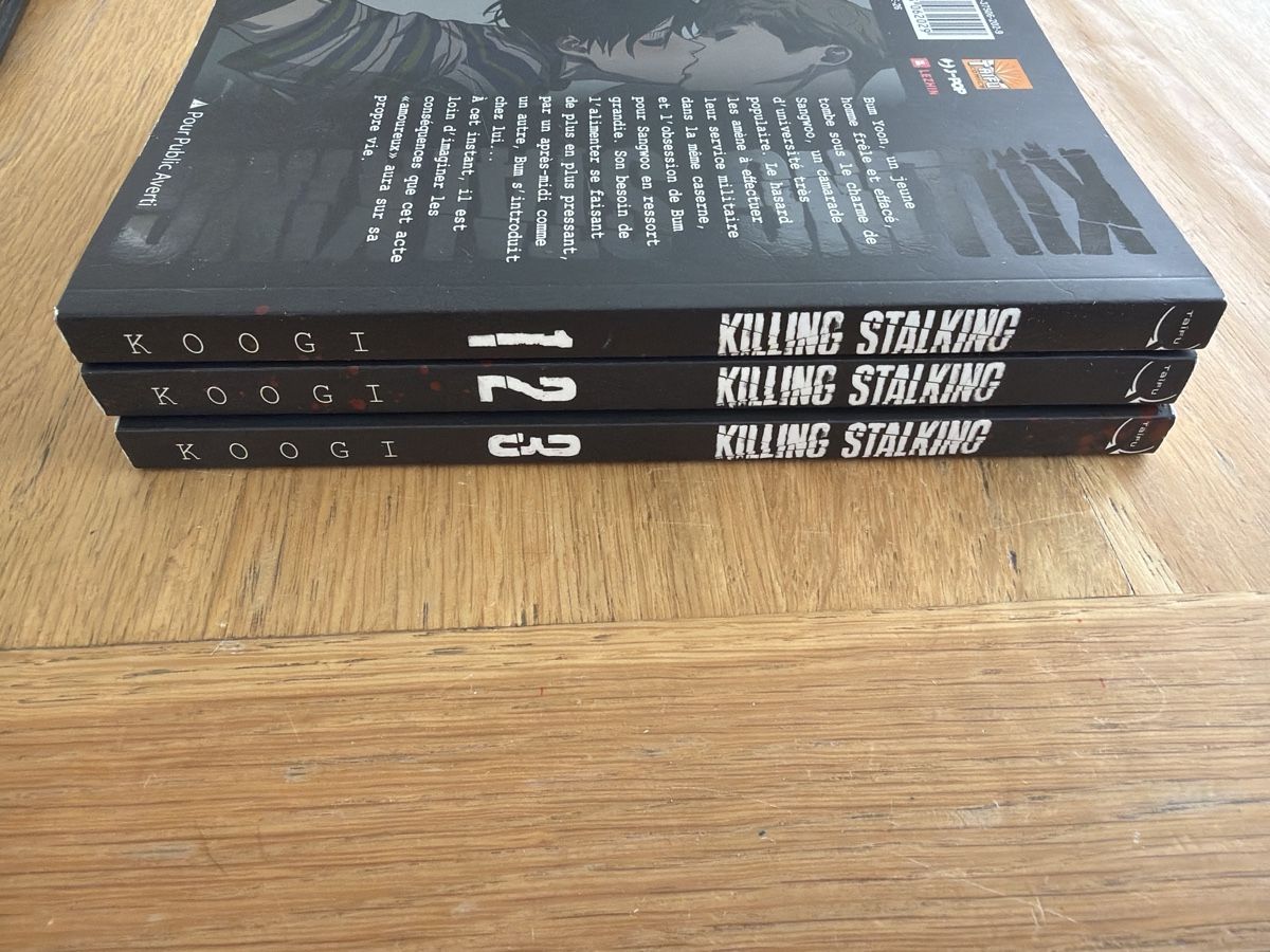 Fumetti: Manga Killing Stalking de 1 à 3 – Usato da Echallens venduto da leo_dk2d 1