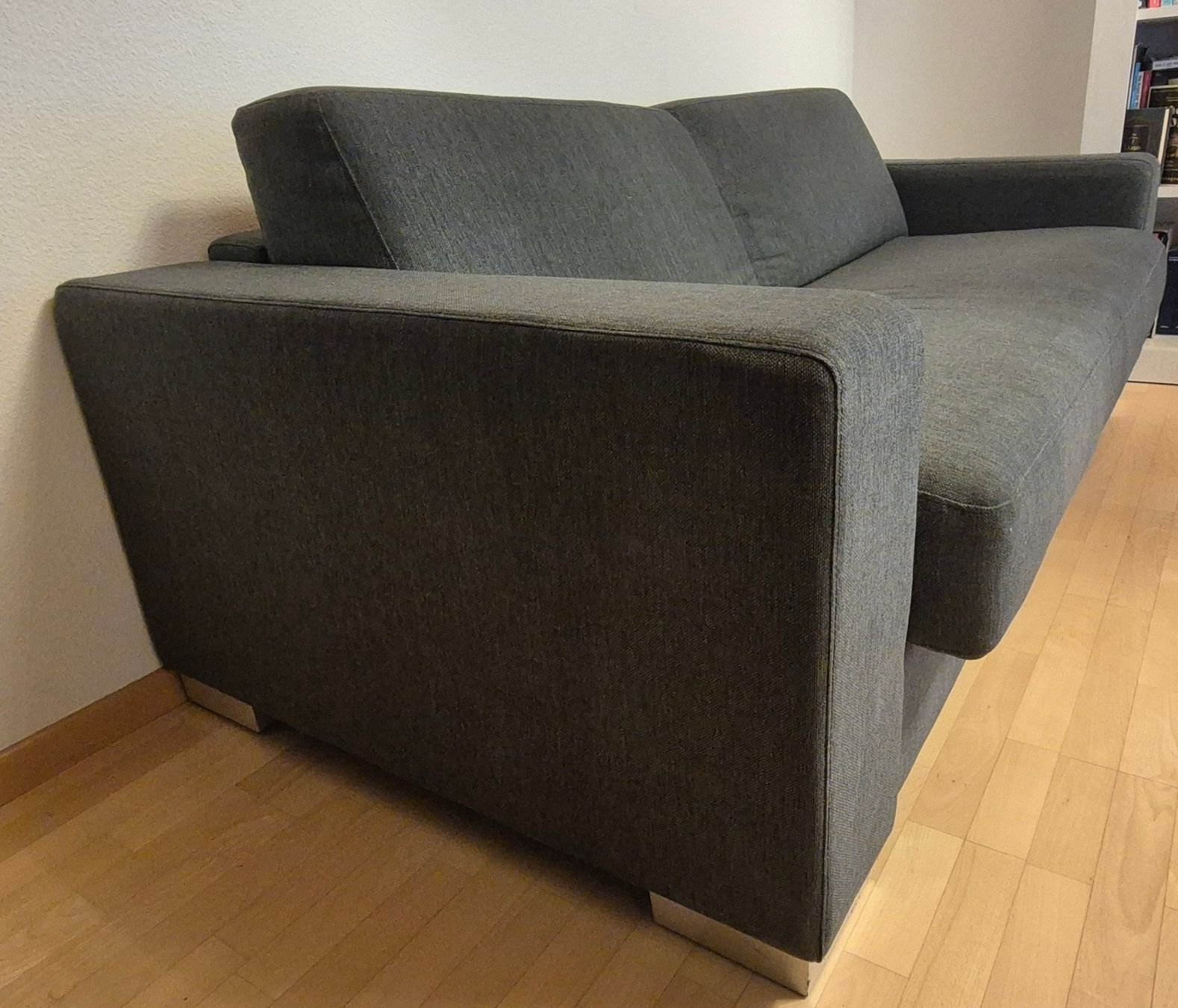 Interio Divani: Sofa 2.5er mit Bettfunktion anthrazit (Interio WILSON) – Usato da Horgen venduto da Carmensimone 2