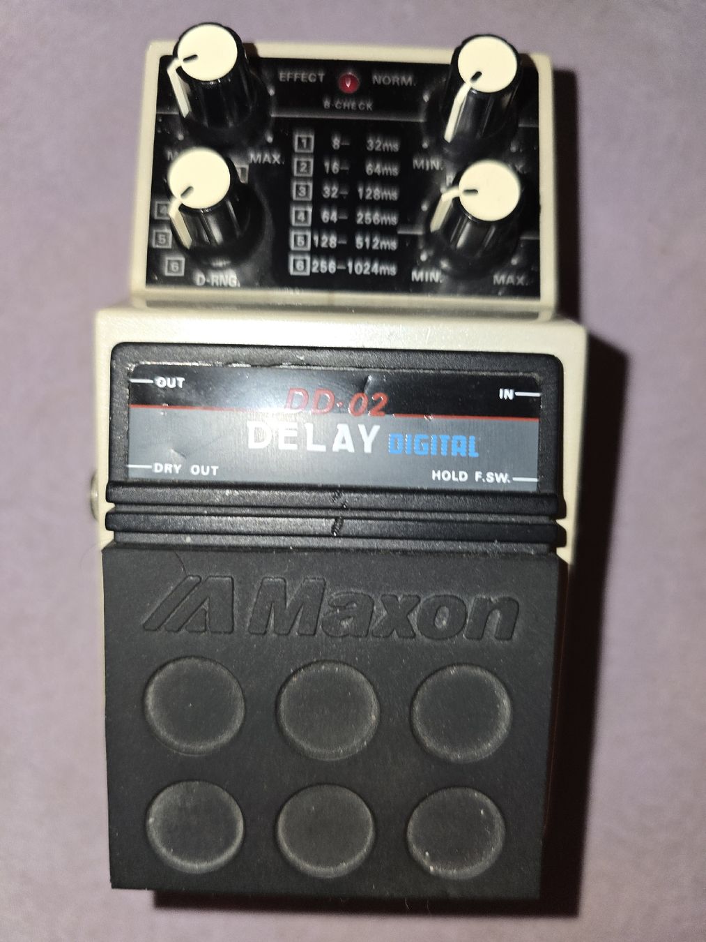 Musikinstrumente: MAXON DD-02 D.DELAY ... 80-ER – Gebraucht aus Zürich von Antiquedealer