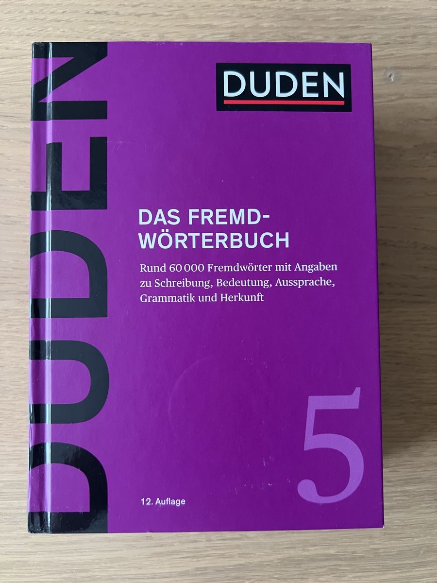 Libri: Duden Fremdwörterbuch – Usato da Adliswil venduto da emigru2