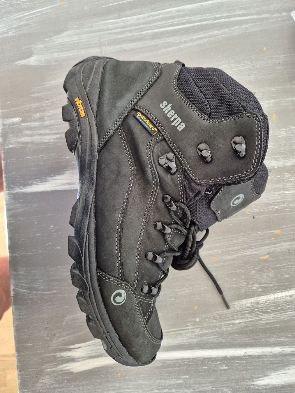 Sherpa Scarpe da uomo: Wanderschuh Sherpa – Usato da Fahrweid venduto da Fischwasser6 1
