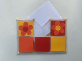 Etui / Hülle für Ausweise: farbenfroh, einmalig
