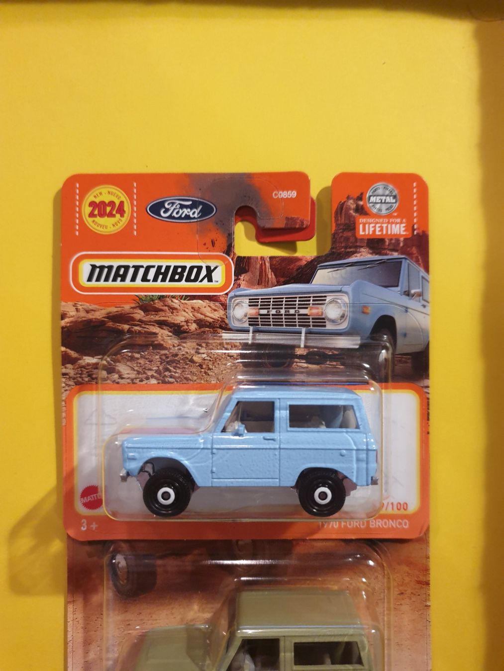 Matchbox Modellautos: 2 x Matchbox 1970 FORD BRONCO – Neu und originalverpackt aus Oftringen von Rotor 2