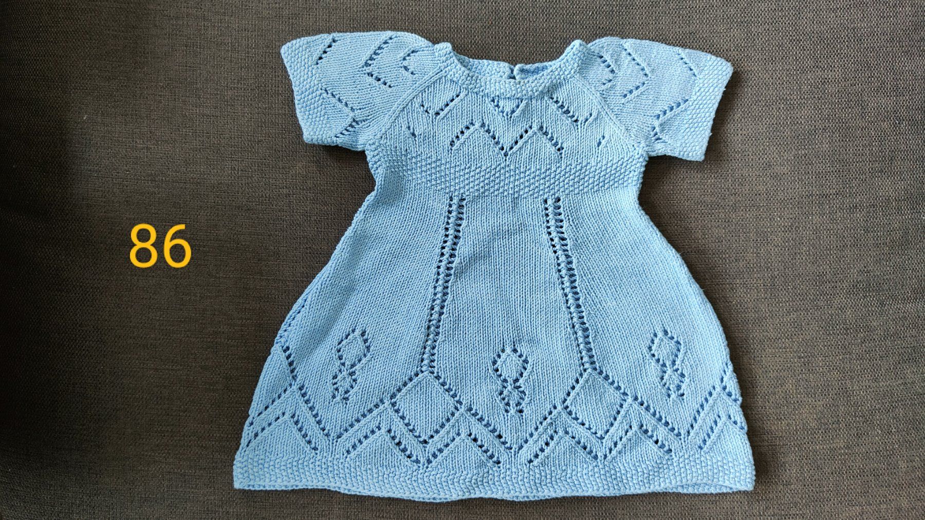 Vestiti & Gonne: 86  Kleid Blau gestrickt – Usato da Sursee venduto da lou19