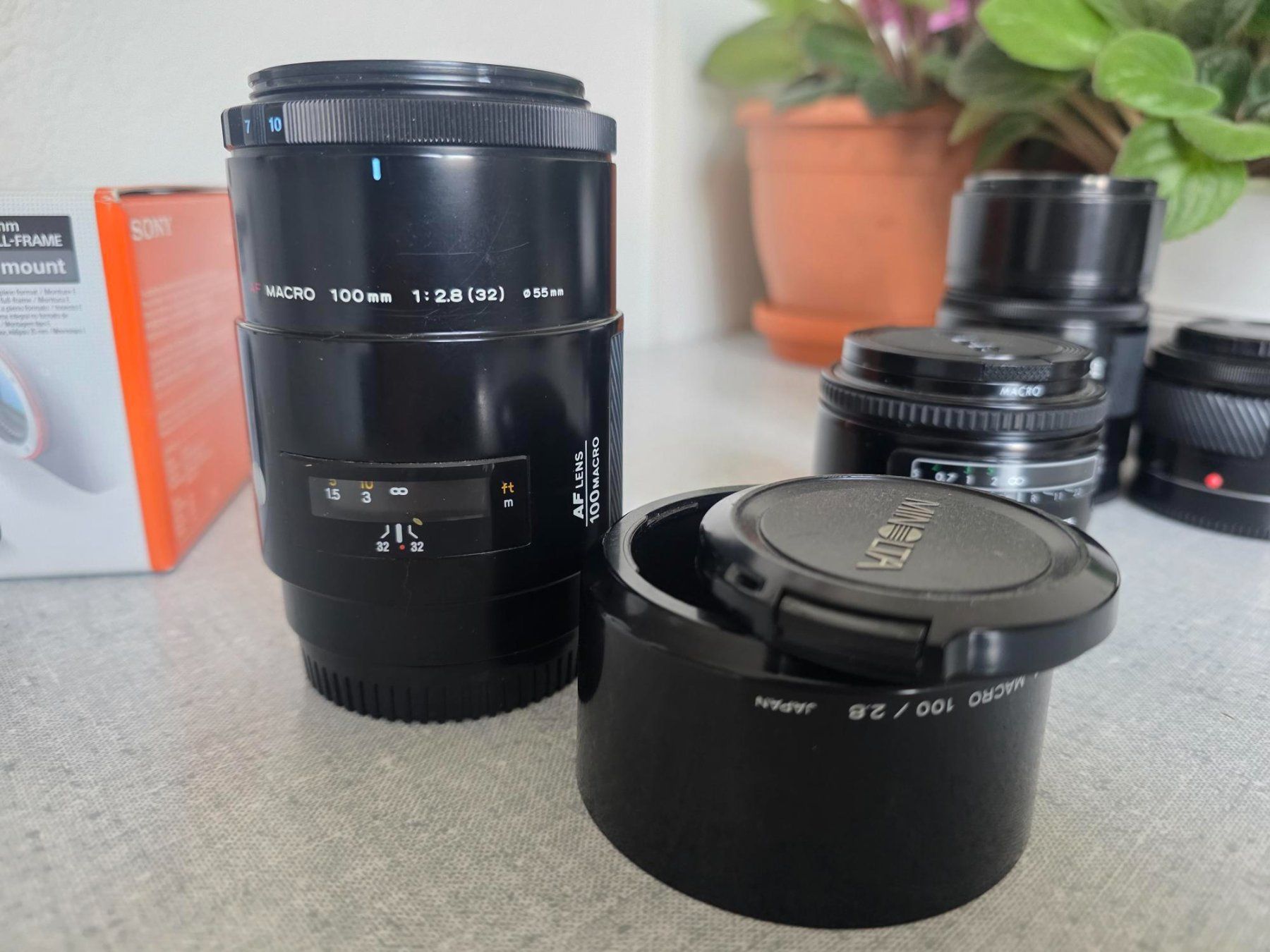 Adattatori foto: Sony Adapter für E-Mount LA-EA4 (Mit 4 Objektiven) – Usato da St. Gallen venduto da Thomstar 5