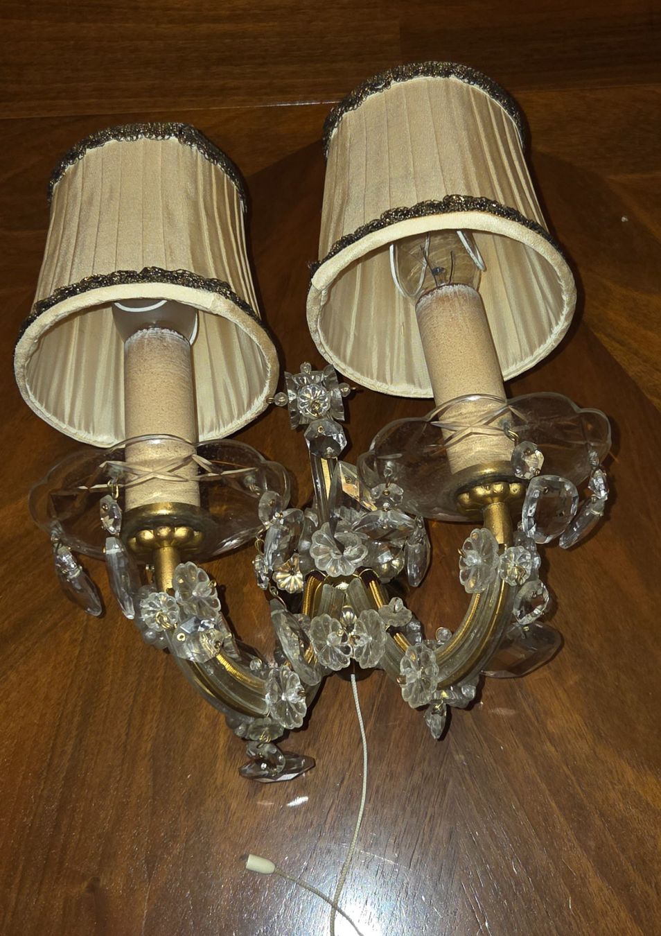 Lampade: Wunderschöne alte Kristallleuchten – Usato da Rupperswil venduto da Ruwe0 6