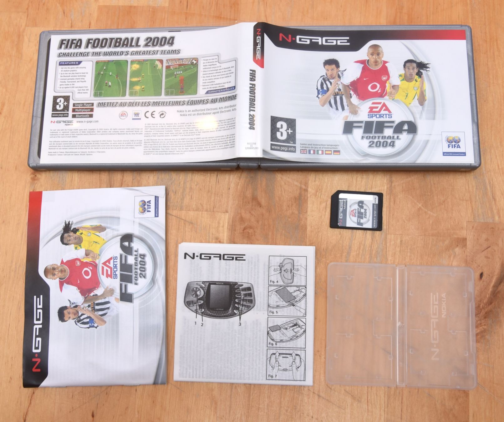 Nokia Giochi: FIFA 2004 (CIB) Nokia N-Gage – Usato da Frenkendorf venduto da gelbeZinnie