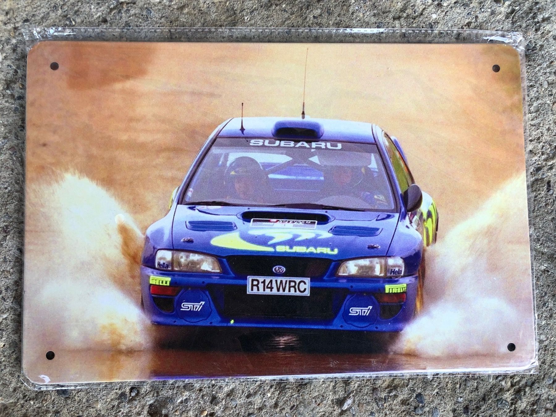 Ecriteaux: Subaru wrc impreza 4x4 rally – Neuf avec emballage d'origine à Reinach AG par rares75