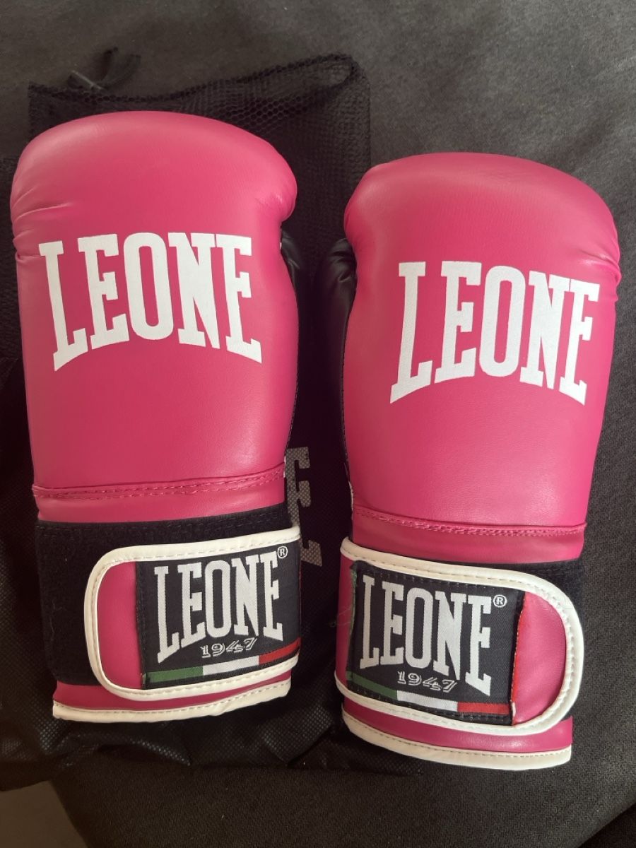 Handschuhe & Handstulpen: Guantoni boxe LEONE Flash M 10 oz rosa – Gebraucht aus Coldrerio von ali_2f8f 2