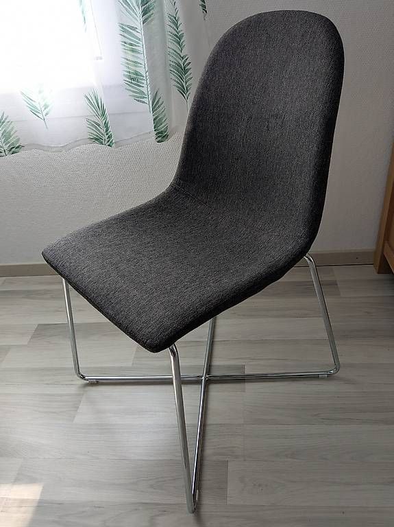 Chaises: 6 Stühle brauner Stoffbezug – D'occasion à Teufen AR par RamonaSG