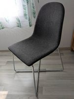 6 Stühle brauner Stoffbezug
