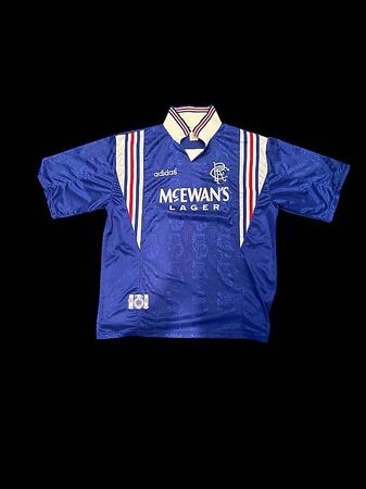 Glascow Rangers Original Fussball Shirt