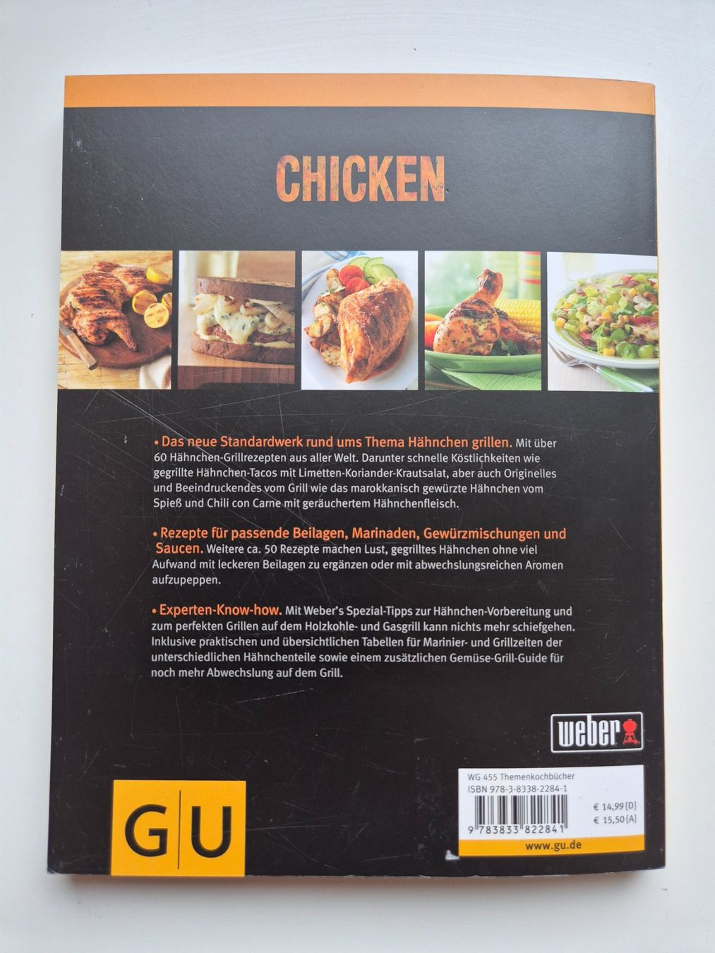 Libri: WEBER'S CHICKEN     Die besten Grillrezepte – Usato da Niederweningen venduto da Obson 5