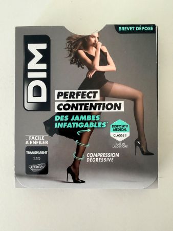 Strumpfhose DIM, Perfect Contention, Grösse 3 (L), Gazelle