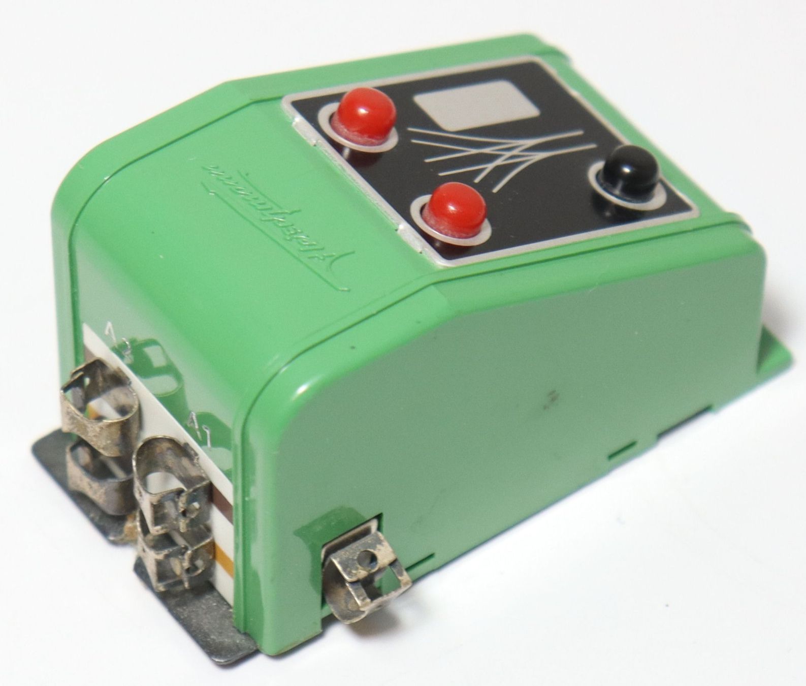 Fleischmann Modellini di ferrovie: Fleischmann Modelleisenbahn Typ 711 Transformator 14V DC – Usato da Frick venduto da volvo850driver 8