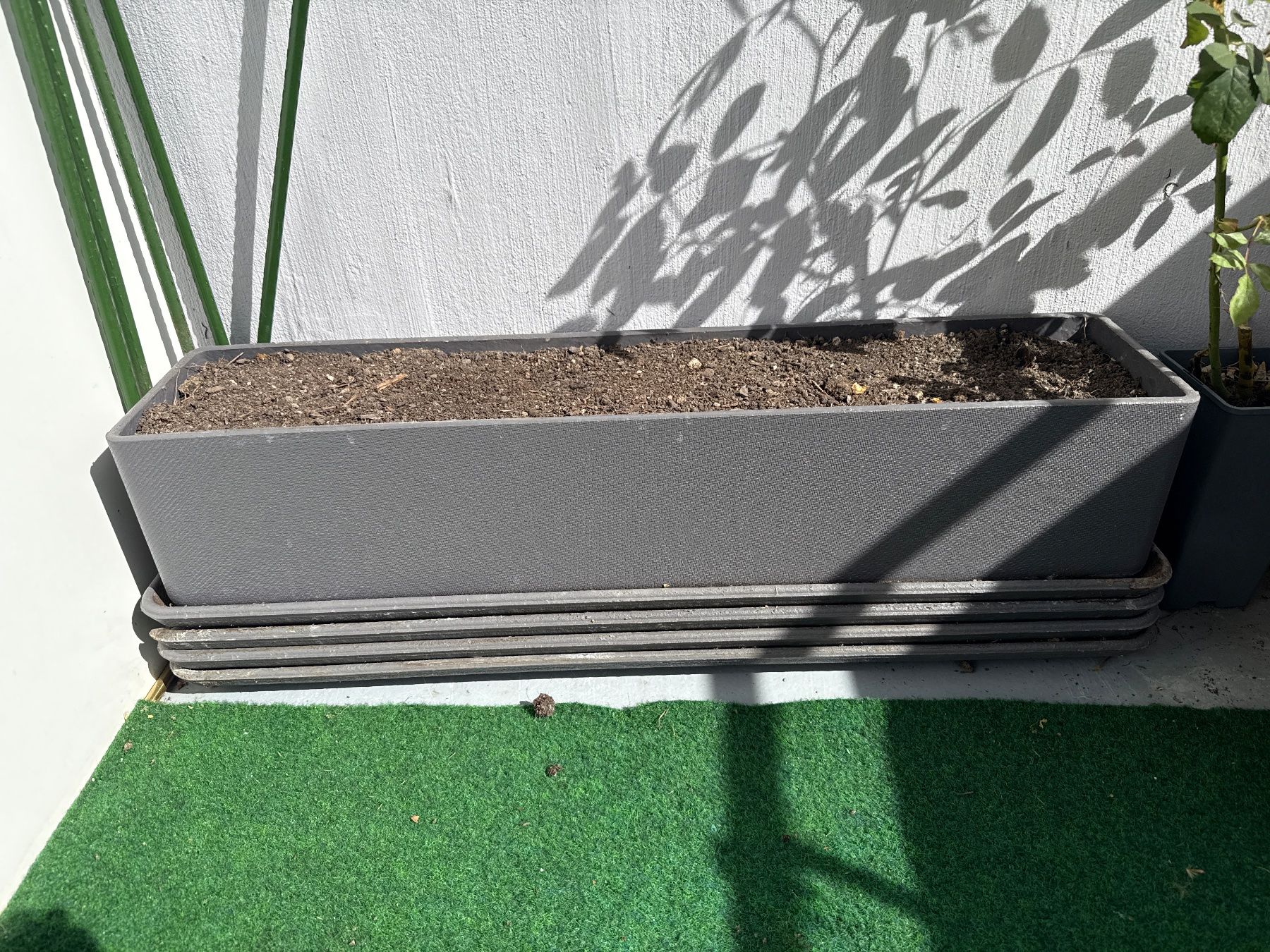 Eternit Blumentöpfe: Blumenkisten Eternit -für Balkon oder Terrase – Gebraucht aus Zug von Jm2005 1