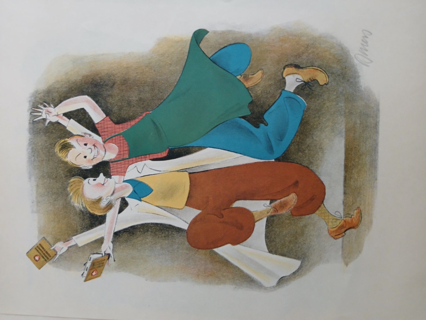 Grafica & Litografie: 10 Original Lithographien Bernhard Merz "Mappe Nachwuchs" – Nuovo (secondo la descrizione) da Zürich venduto da ast_8nph 6