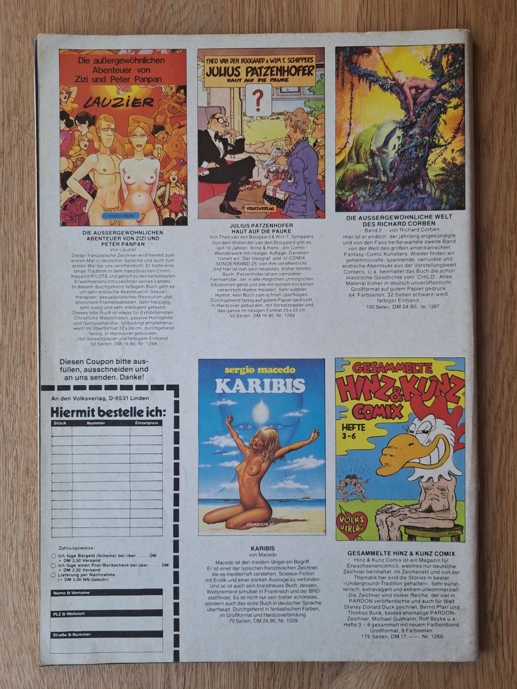 Fumetti: Pilot - Comics für Erwachsene 1981 – Usato da Meggen venduto da Ricardokoch 1