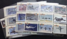 WINGS OF FIRE COMPLETE 100 AIRCRAFT TRADING CARDS SET 1992