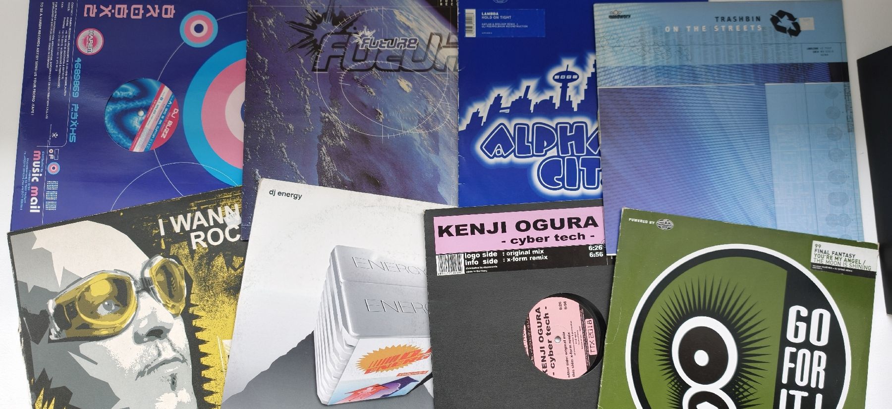Schallplatten: Trance / Hard Trance Schallplatten Sammlung – Defekt aus Lachen SZ von ratata 1