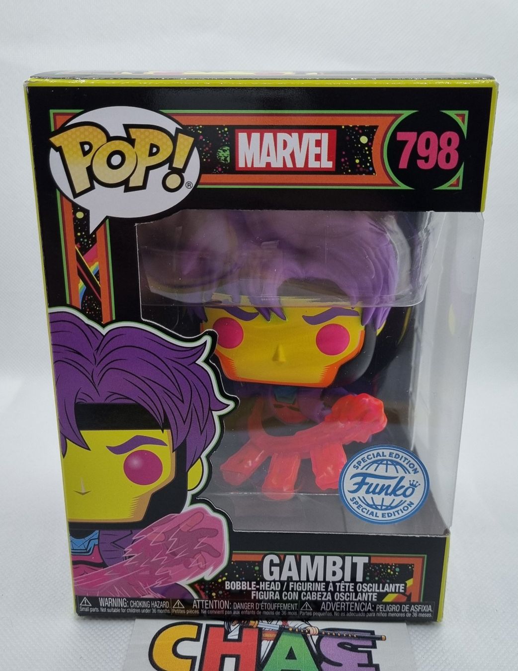Funko Figuren: Funko POP! Marvel - Gambit (Special Edition, blacklight) – Neu (gemäss Beschreibung) aus Vernayaz von fnkochase 1