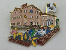 PIN Hotel Reich Summaprada Kegelbahn, Badge ca. 9cm