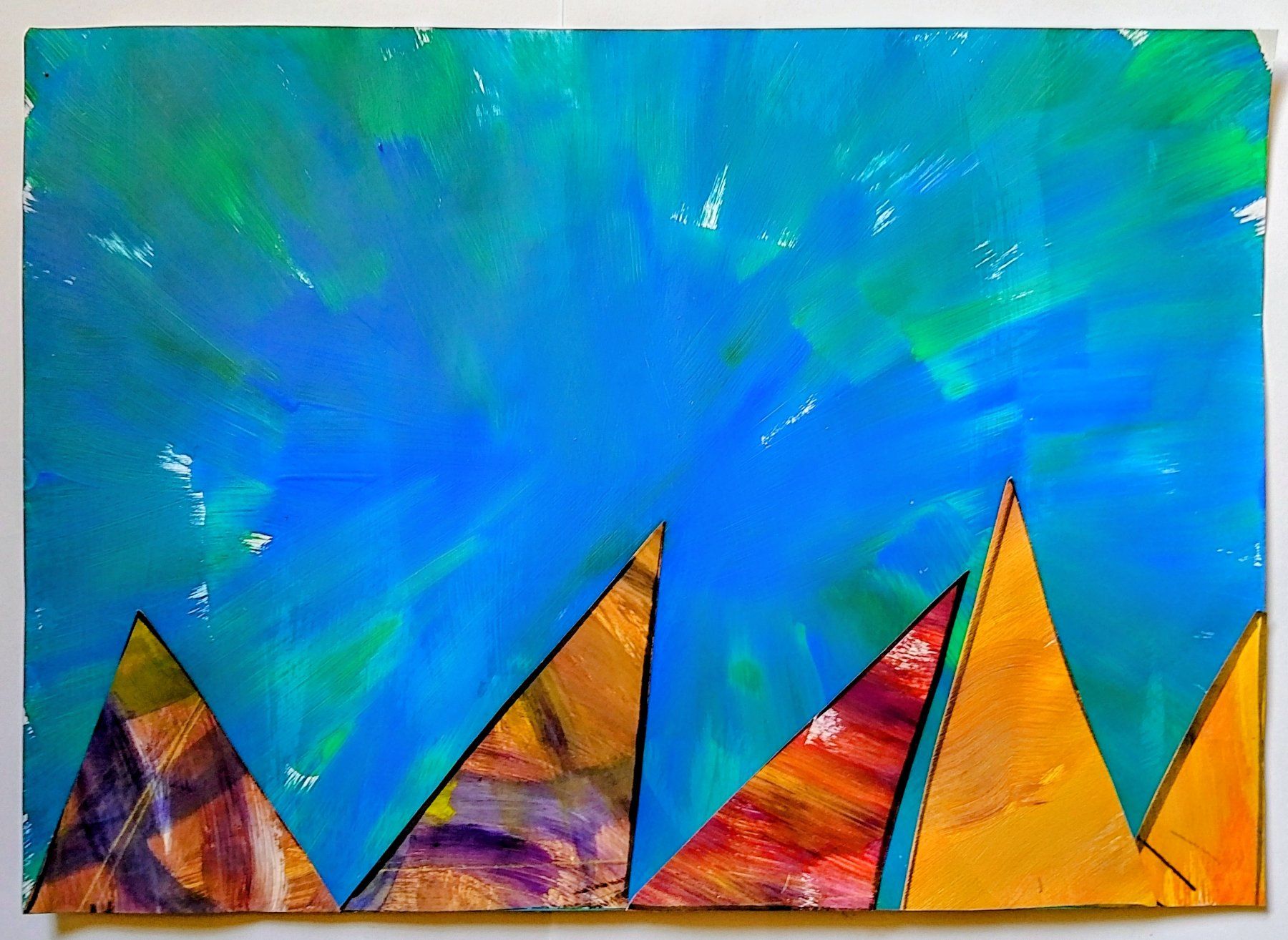 Foto & Immagini: Duo Acryl Color Pyramiden Bilder – Usato da Kriens venduto da Geduldsfaden