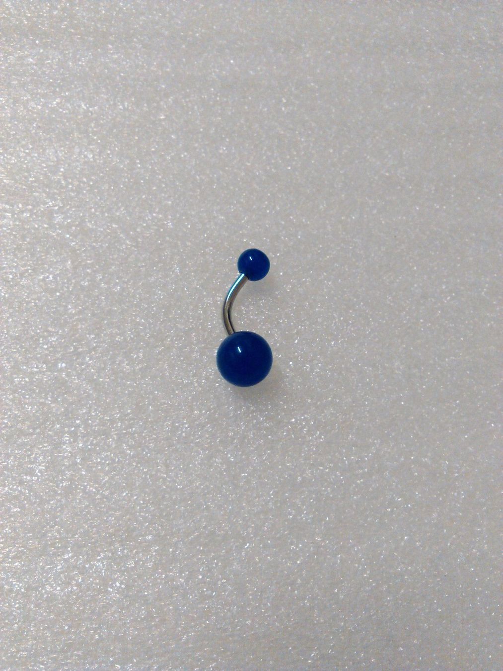 Gioielli per piercing: EDELSTHAL BAUCHNABELPIERCING;BLAU – Nuovo (secondo la descrizione) da Basel venduto da bijoutrie_4 1
