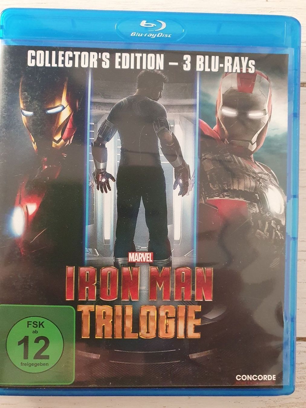 Tous les DVDs: Iron Man Trilogie / Collector's Edition – D'occasion à Eiken par Lashar