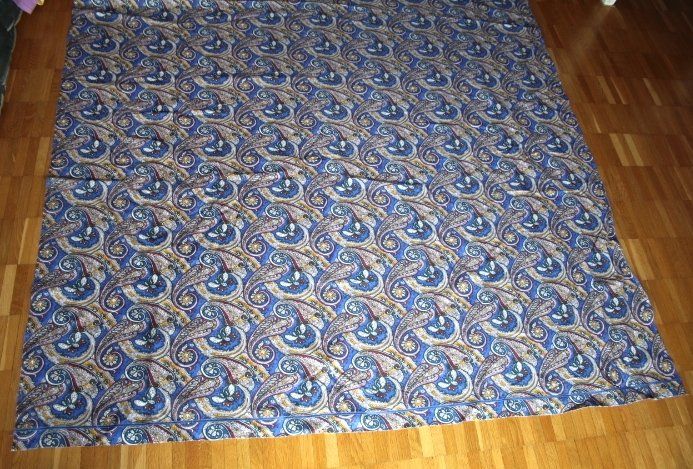 Altra biancheria da tavola: Stoff Paisley-Muster- Tischtuch 253 x 141 cm – Usato da Locarno venduto da fripui 2