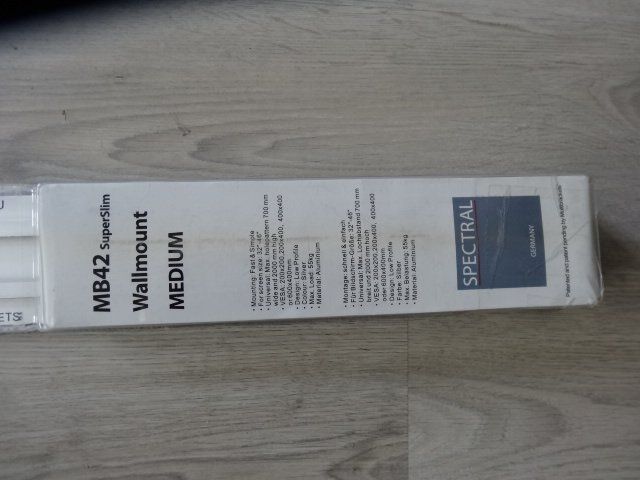 Supporti a parete: SPECTRAL  Wandhalterung Super Slim – Nuovo e nell'imballaggio originale da Affoltern am Albis venduto da Sennrtv 3