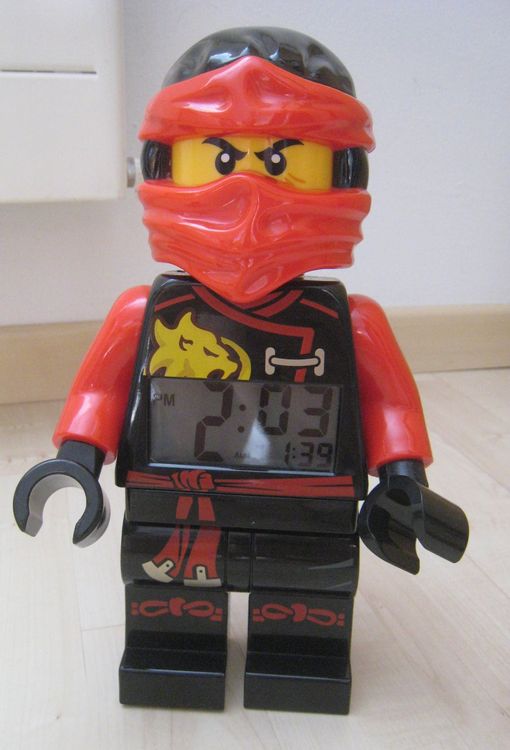 ClicTime Lego Ninjago Wecker Kai cooler Kinderwecker (Gebraucht) in ...